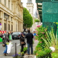 The start of the flower market